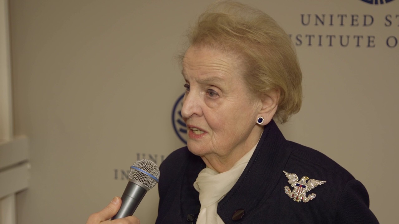 Madeleine Albright on Issues for the Trump Administration