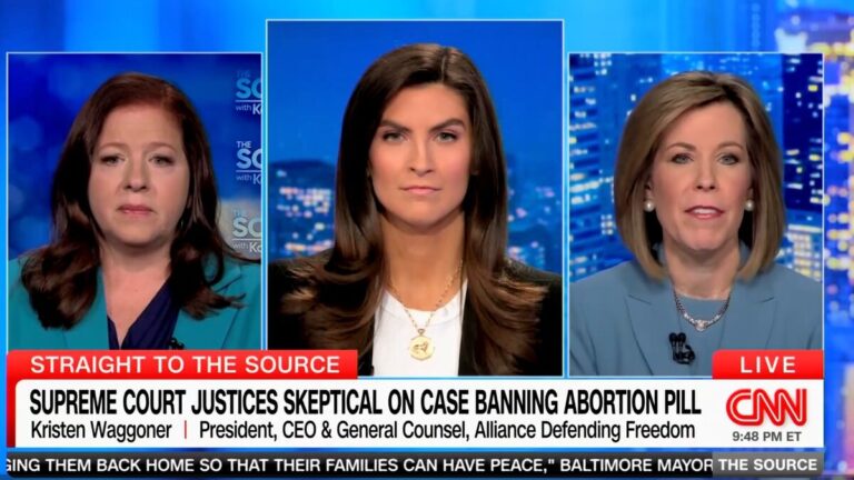 CNN’s Kaitlan Collins Gets Fact-Checked On Abortion Pills